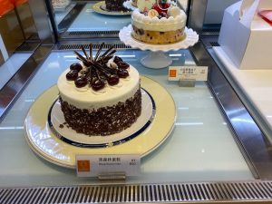 欧麗蛋糕坊欧華酒店（Oeillet）のケーキ