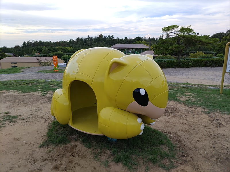 鳥取砂丘こどもの国にあるサンドの遊具