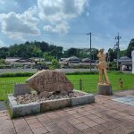 造山古墳ビジターセンターから撮影した造山古墳